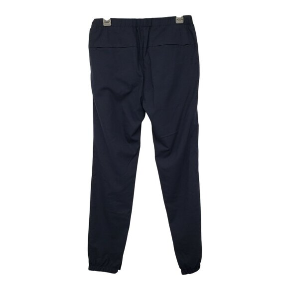Theory Mens Pier Tech Suiting Navy Blue Jogger Pants S - Picture 2 of 10